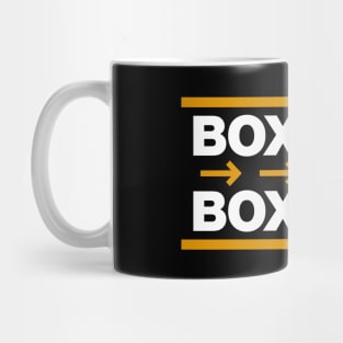 'Box Box Box Box' Pit Marker Design Mug